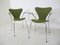 Vintage 3207 Dining Chairs by Arne Jacobsen for Fritz Hansen, 1980s, Set of 2 3