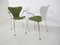 Vintage 3207 Dining Chairs by Arne Jacobsen for Fritz Hansen, 1980s, Set of 2 2