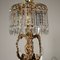 Antique Chandelier with Crystal Drops 3