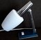 Small German Chrome & Glass Table Lamp, 1960s 3