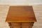 Vintage French Walnut Bedside Drawers 11