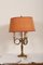 Englische Vintage Tischlampe aus Messing, 1950er 7