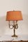 Lampada da tavolo vintage in ottone, Regno Unito, anni '50, Immagine 7