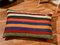 Colorful Striped Wool Outdoor Kilim Pillow Cover by Zencef 6
