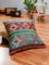 Colorful Wool Outdoor Kilim Pillow Cover by Zencef 2