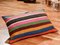 Colorful Wool Outdoor Kilim Pillow Cover by Zencef, Image 4