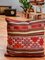 Colorful Hand Embroidered Wool Outdoor Kilim Pillow Cover by Zencef 5