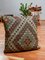 Colorful Wool Outdoor Kilim Pillow Cover by Zencef 2