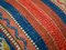 Funda de cojín de kilim a rayas de colores de Zencef, Imagen 9
