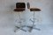 Danish Bar Stool with Ball Bearings, 1970s, Set of 4 1