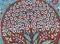 Piatto decorativo Tree of Life, Turchia, anni '70, Immagine 2