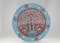Turkish Tree of Life Decorative Plate, 1970s 1
