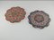 Vintage Turkish Ceramic Coasters, 1970s, Set of 2 1