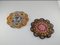Sottobicchieri vintage floreali artigianali in ceramica, Turchia, anni '70, set di 2, Immagine 1