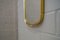 Mid-Century Italian Modern Brass Mirror, 1950s, Image 4