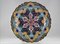 Turkish Decorative Ceramic Handcrafted Wall Plate or Platter, 1970s, Image 1