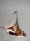 Lámpara de pared escultural en forma de velero grande de Daniël Dhaeseleer, años 70, Imagen 2