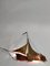 Lámpara de pared escultural en forma de velero grande de Daniël Dhaeseleer, años 70, Imagen 6