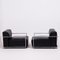 Black Leather St Martin Armchairs by Arik Levy for Baleri, 2008, Set of 2 3