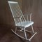 Vintage Mademoiselle High-Back Rocking Chair by Ilmar Tapiovaara, 1950s 8