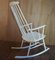 Rocking Chair Mademoiselle Vintage à Dossier Haut par Ilmar Tapiovaara, 1950s 2
