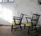 Mid-Century Spindle Back Armchairs, 1950s, Set of 2, Image 1