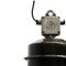 Vintage Industrial Brown Enamel Factory Pendant Lamp, 1950s, Image 3