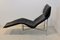 Chaise Longue Skye en Cuir Noir par Tord Björklund pour Ikea, 1970s 7