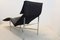 Chaise longue Skye in pelle nera di Tord Björklund per Ikea, anni '70, Immagine 8