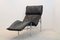 Chaise longue Skye de cuero negro de Tord Björklund para Ikea, años 70, Imagen 10