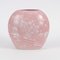 Vaso in ceramica smaltata rosa di Shen Shou, Cina, anni '80, Immagine 7