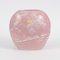 Chinese Pink Crystalline Glazed Ceramic Vase from Shen Shou, 1980s 1