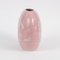 Vaso in ceramica smaltata rosa di Shen Shou, Cina, anni '80, Immagine 5