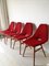 Mid-Century Hungarian Chairs by Judit Burian & Erika Szek, 1950s, Set of 4 3