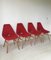 Mid-Century Hungarian Chairs by Judit Burian & Erika Szek, 1950s, Set of 4 2