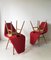 Mid-Century Hungarian Chairs by Judit Burian & Erika Szek, 1950s, Set of 4 4