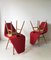 Mid-Century Hungarian Chairs by Judit Burian & Erika Szek, 1950s, Set of 4, Image 4