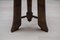 Antique Wooden Piano Stool, 1900s, Image 8