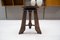 Antique Wooden Piano Stool, 1900s, Image 4