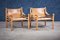 Chaises Safari Sirocco par Arne Norell pour Aneby Mobler, 1960s, Set de 2 2