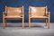 Chaises Safari Sirocco par Arne Norell pour Aneby Mobler, 1960s, Set de 2 3