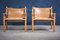 Sirocco Safari Chairs by Arne Norell for Aneby Mobler, 1960s, Set of 2 3