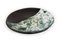 Baccan T30 Black Murano Glass Plate by Stefano Birello for VeVe Glass, Image 1