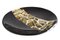 Pope T30 Black Murano Glass Plate by Stefano Birello for VeVe Glass 2