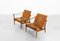 Safari Lounge Chairs by Karen & Ebbe Clemmensen for Fritz Hansen, 1960s, Set of 2, Image 3