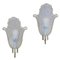 Art Deco Opalescent Glass Sconces, from Ezan, 1930s, Set of 2 1