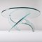 Glass Propeller Table by Knut Hersterberg for Ronald Schmitt, 1960s 6