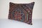 Federa Kilim in lana con motivo geometrico di Vintage Pillow Store Contemporary, Immagine 3