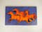772 Wandtafel aus Keramik mit Pferde-Motiv von Ruscha, 1960er 7