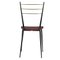 Italian Metal and Brass Side Chair, 1960s, Image 3